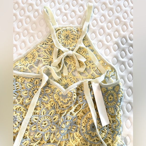 NWT For Love & Lemons Kaya Mini Dress Coverup (XS) - Picture 6 of 9